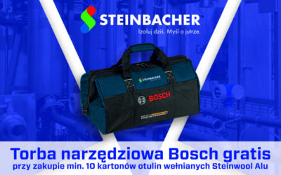 Torba narzędziowe Bosch gratis od firmy Steinbacher